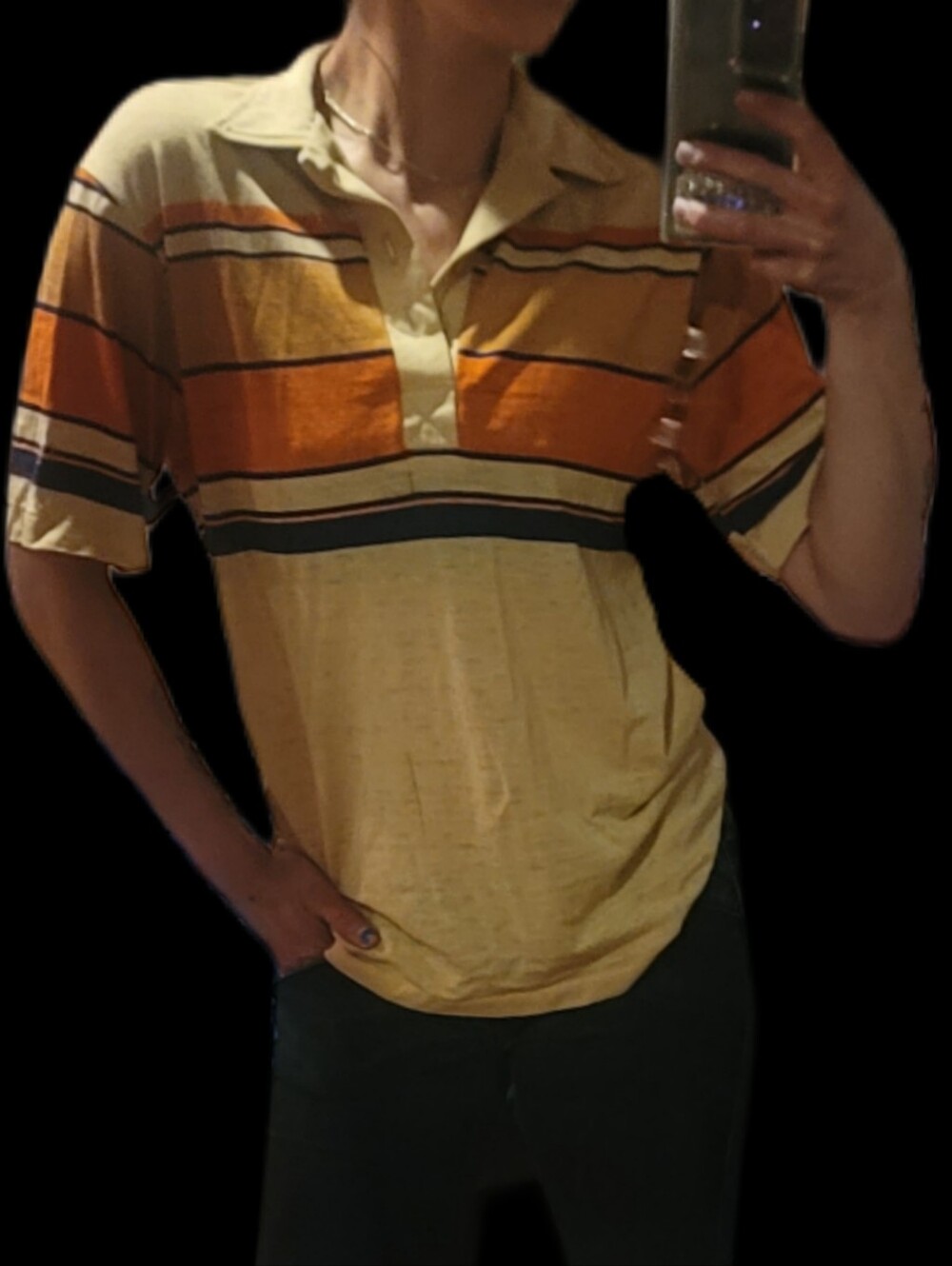 OP OCEAN PACIFIC SUNWEAR Vintage 70's Men's Polo Shirt - Picture 2 of 3